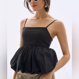 New Anthropologie Maeve Ruffled Bubble Cami